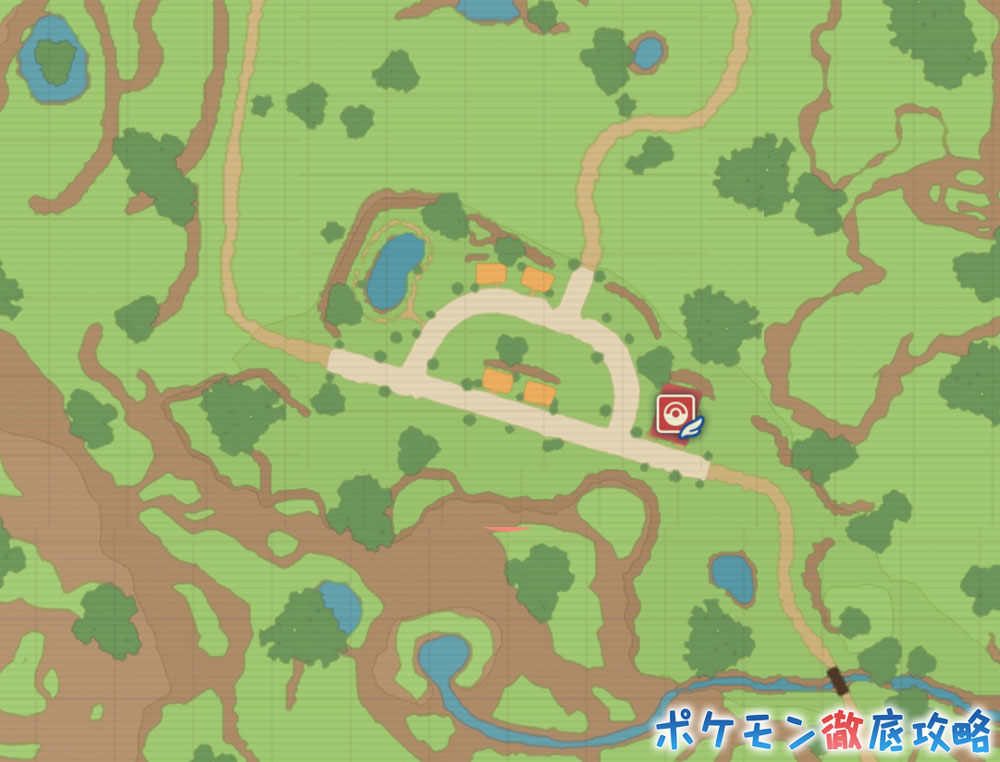 プラトタウンのマップ