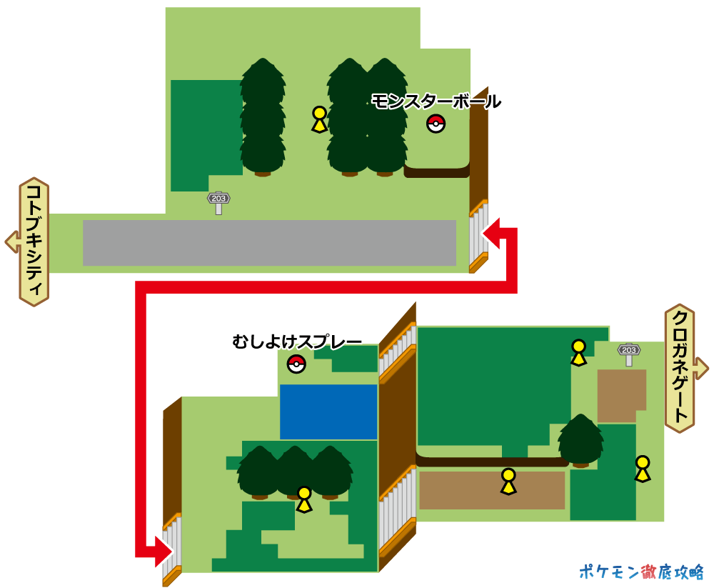 3番道路 マップと出現ポケモン ダイパリメイク攻略 ポケモン徹底攻略 3番道路 マップと出現ポケモン ダイパリメイク攻略 ポケモン徹底攻略