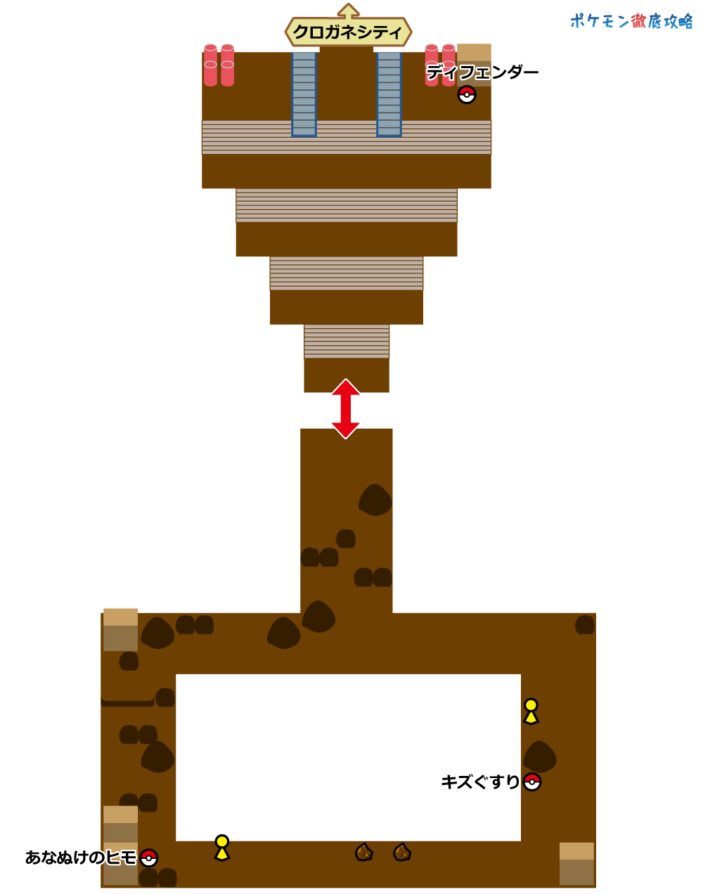 クロガネ炭鉱 クロガネたんこう マップと出現ポケモン ダイパリメイク攻略 ポケモン徹底攻略 クロガネ炭鉱 クロガネたんこう マップと出現ポケモン ダイパリメイク攻略 ポケモン徹底攻略