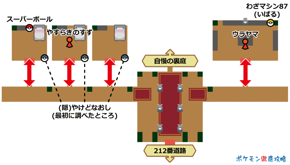 ポケモン屋敷 ポケモンやしき マップ画像 ダイパリメイク攻略 ポケモン徹底攻略 ポケモン屋敷 ポケモンやしき マップ画像 ダイパリメイク攻略 ポケモン徹底攻略
