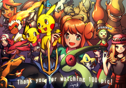 Thank you for watching 100 pic!