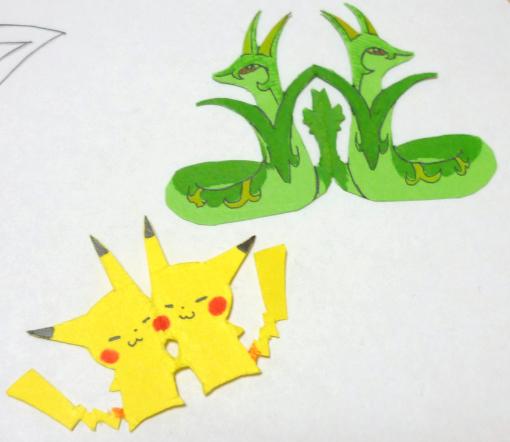 切り絵っぽいの ポケピク ポケモン徹底攻略