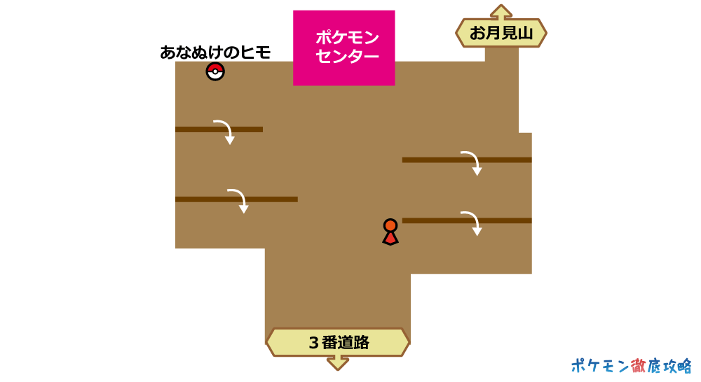 ピカブイ 4番道路 出現ポケモンとマップ画像攻略 ポケモン徹底攻略 ピカブイ 4番道路 出現ポケモンとマップ画像攻略 ポケモン徹底攻略