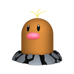 ディグダ (アローラのすがた)｜ポケモン図鑑SV｜ポケモン徹底攻略