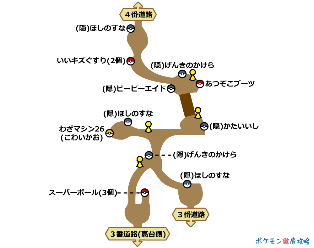 ガラル鉱山 の出現ポケモンとマップ画像攻略 剣盾 ポケモン徹底攻略 ガラル鉱山 の出現ポケモンとマップ画像攻略 剣盾 ポケモン徹底攻略