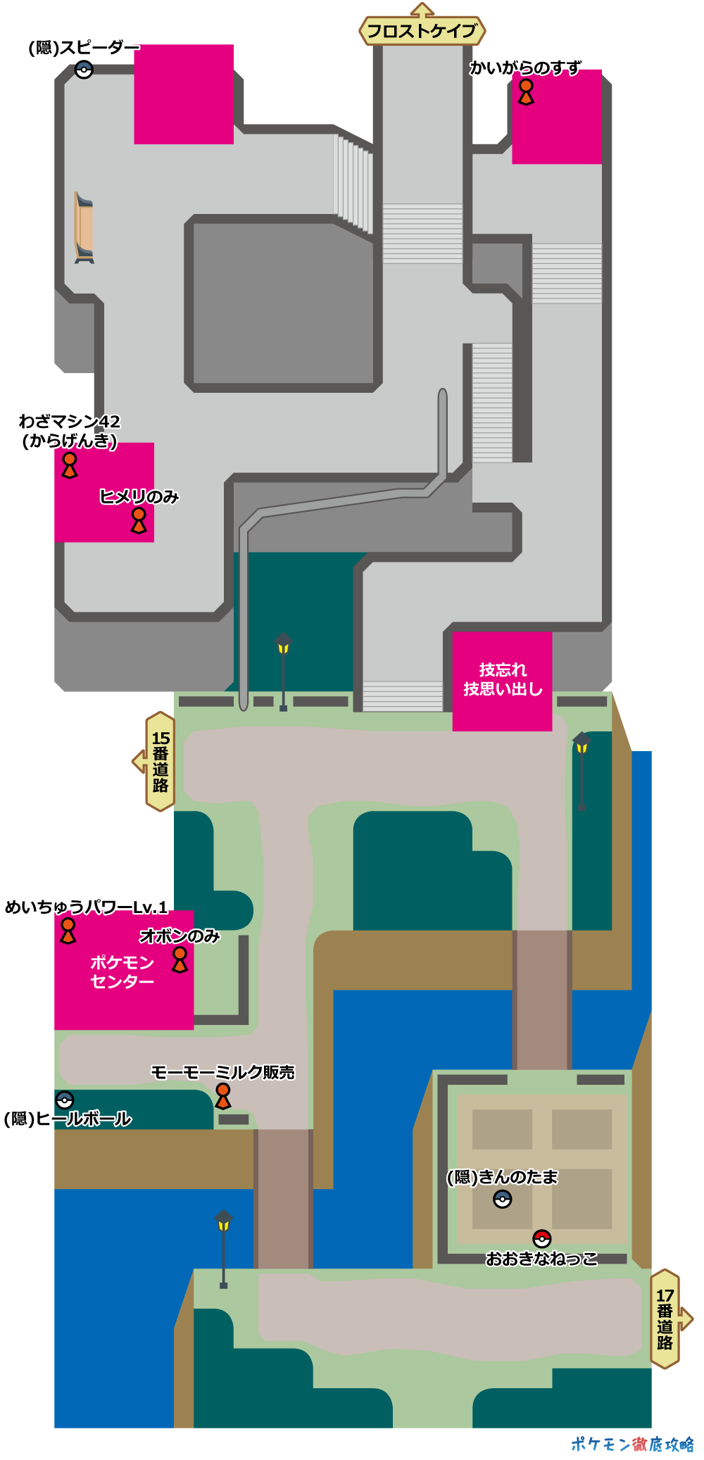 フウジョタウン マップ画像 Xy攻略 ポケモン徹底攻略 フウジョタウン マップ画像 Xy攻略 ポケモン徹底攻略