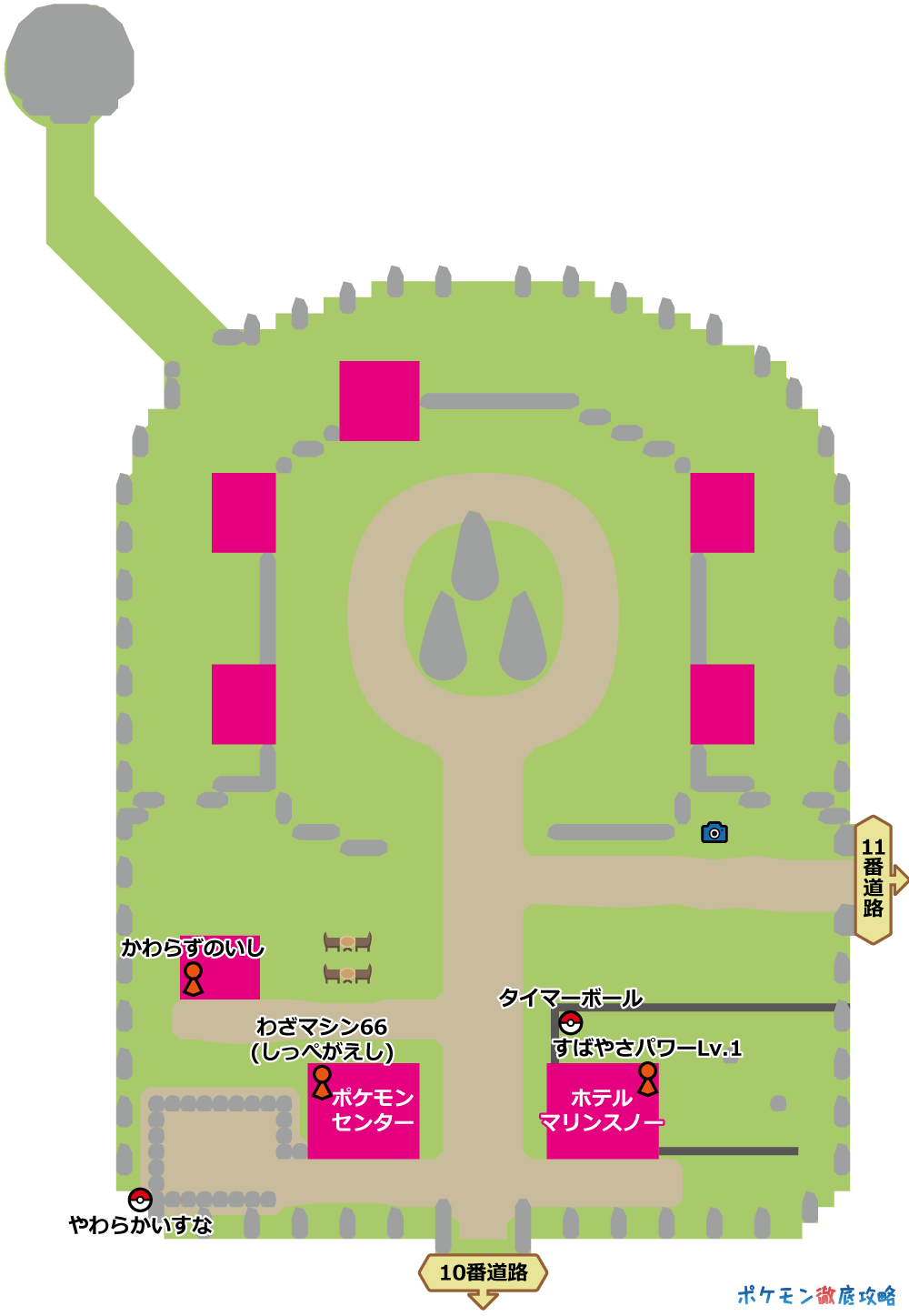 セキタイタウン マップ画像 Xy攻略 ポケモン徹底攻略 セキタイタウン マップ画像 Xy攻略 ポケモン徹底攻略